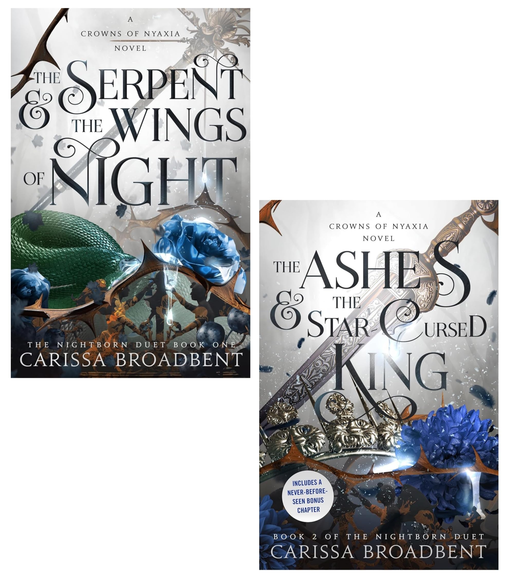 Crowns of Nyaxia Series 2 Books Set – The Serpent & the Wings of